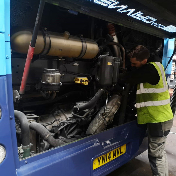 Bus and Coach Exhaust After Treatment Installation by R&R